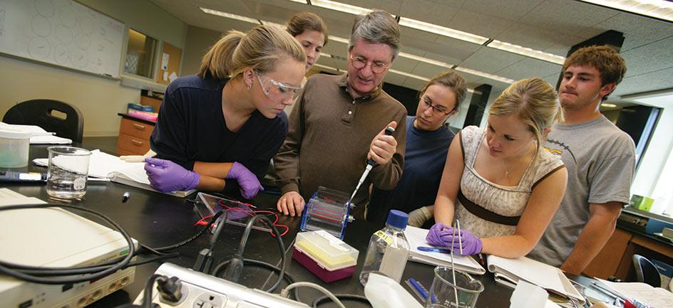 Lab scene